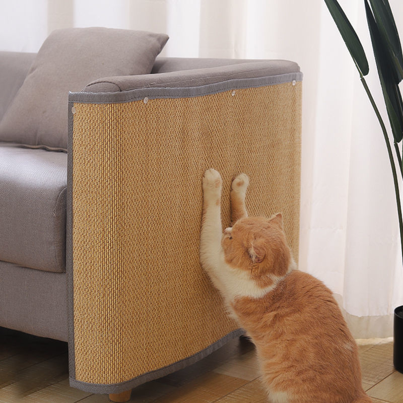 Feline Furniture Guard - Stylish Scratching Mat